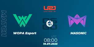 WOPA Esport VS MASONIC