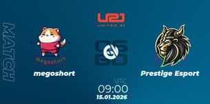 megoshort VS Prestige Esport