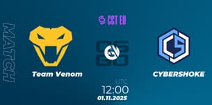 Team Venom VS CYBERSHOKE Team Venom VS CYBERSHOKE