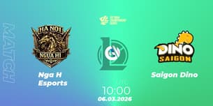 Ngựa Hí Esports VS Saigon Dino