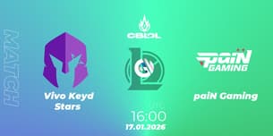 Vivo Keyd Stars VS paiN Gaming