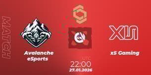 Avalanche eSports VS x5 Gaming