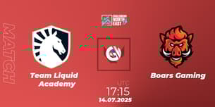 Team Liquid Academy VS Boars Gaming Team Liquid Academy VS Boars Gaming