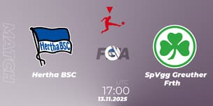 Hertha BSC VS SpVgg Greuther Fürth