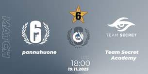 pannuhuone VS Team Secret Academy