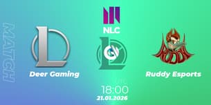 Deer Gaming VS Ruddy Esports