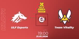 ULF Esports VS Team Vitality ULF Esports VS Team Vitality