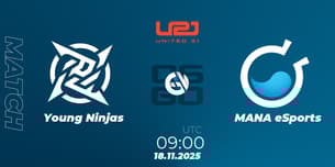 Young Ninjas VS MANA eSports