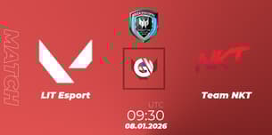 LIT Esport VS Team NKT