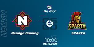 Nemiga Gaming VS SPARTA