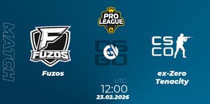 Fuzos VS ex-Zero Tenacity Fuzos VS ex-Zero Tenacity