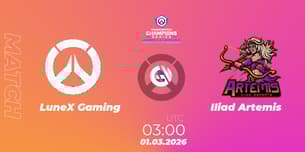 LuneX Gaming VS Iliad Artemis LuneX Gaming VS Iliad Artemis