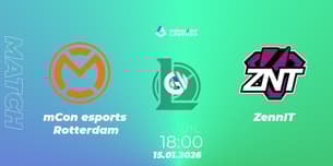 mCon esports Rotterdam VS ZennIT