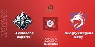 Avalanche eSports VS Hungry Dragons Baby