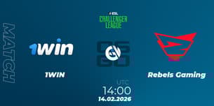 1WIN VS Rebels Gaming