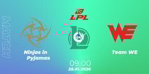 Ninjas in Pyjamas VS Team WE