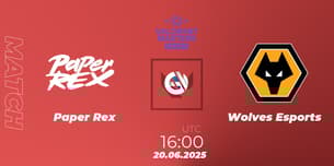 Paper Rex VS Wolves Esports