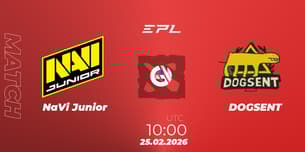 NaVi Junior VS DOGSENT