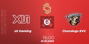x5 Gaming VS Chandogs EVC