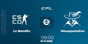 Le Bandits VS Mousquetaires