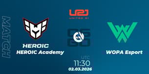 HEROIC Academy VS WOPA Esport HEROIC Academy VS WOPA Esport