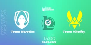 Team Heretics VS Team Vitality