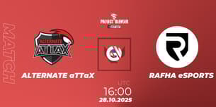 ALTERNATE aTTaX VS RAFHA eSPORTS ALTERNATE aTTaX VS RAFHA eSPORTS