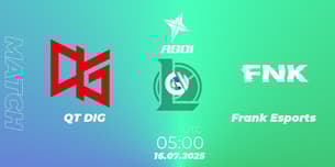 QT DIG VS Frank Esports