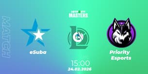 eSuba VS Priority Esports