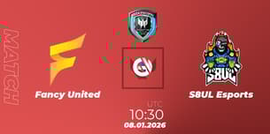 Fancy United VS S8UL Esports