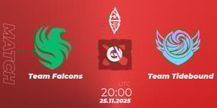 Team Falcons VS Team Tidebound