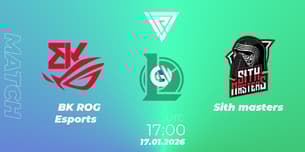 BK ROG Esports VS Sith masters