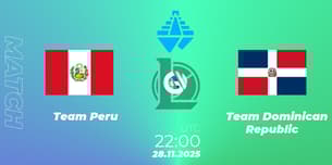 Team Peru VS Team Dominican Republic Team Peru VS Team Dominican Republic