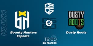 Bounty Hunters Esports VS Dusty Roots