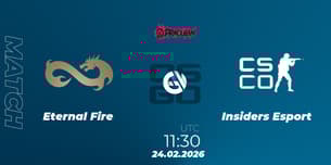 Eternal Fire VS Insiders Esport