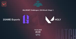 2GAME Esports VS HOLY