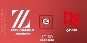 ZETA DIVISION Academy VS QT DIG ZETA DIVISION Academy VS QT DIG