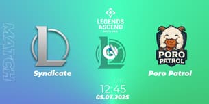 Syndicate VS Poro Patrol