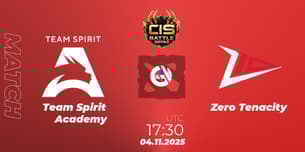 Team Spirit Academy VS Zero Tenacity