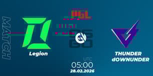 Legion VS THUNDER dOWNUNDER