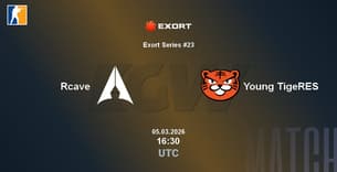 Rcave VS Young TigeRES