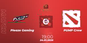 Pleaze Gaming VS PUMP Crew