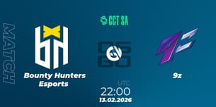 Bounty Hunters Esports VS 9z