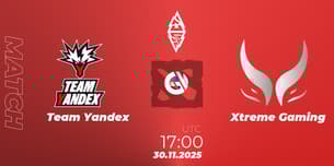 Team Yandex VS Xtreme Gaming