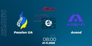 Passion UA VS Acend