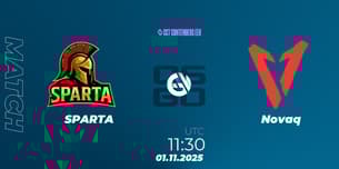 SPARTA VS Novaq SPARTA VS Novaq