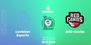 Leviatan Esports VS RED Canids