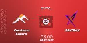 Carstensz Esports VS REKONIX