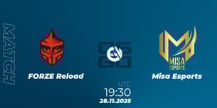 FORZE Reload VS Misa Esports