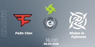 FaZe Clan VS Ninjas in Pyjamas